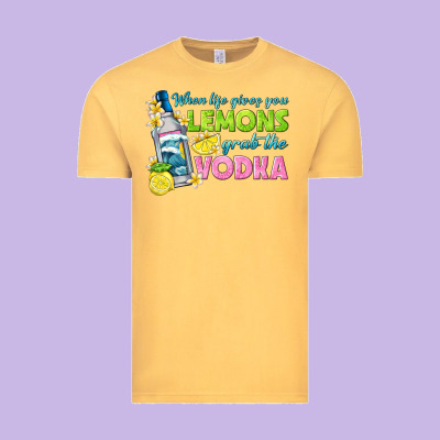 When Life Gives You Lemons Vintage Tee Designed By Texasbilliewilder