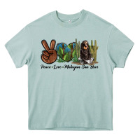 Peace Love Malayan Sun Bear Heavy Core Tee | Teevron