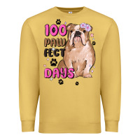 Antique Gold 100 days of school Premium Sweatshirt - MaliasSmallBusiness