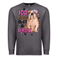 Charcoal Heather 100 days of school Premium Sweatshirt - MaliasSmallBusiness