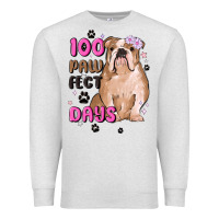 Oatmeal Heather 100 days of school Premium Sweatshirt - MaliasSmallBusiness