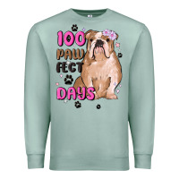 Seafoam 100 days of school Premium Sweatshirt - MaliasSmallBusiness