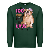 Sports Green 100 days of school Premium Sweatshirt - MaliasSmallBusiness