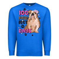 True Royal 100 days of school Premium Sweatshirt - MaliasSmallBusiness