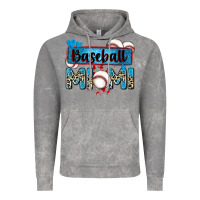 Cloud Rock baseball mimi with leopard Vintage Hoodie - Zillion Design Studio