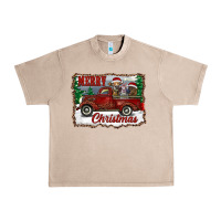 French Oak christmas truck with cows Urban Heavy Tee - RanaPortraitStore