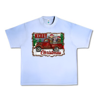 Grape Ice christmas truck with cows Urban Heavy Tee - RanaPortraitStore