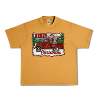 Peanut Butter christmas truck with cows Urban Heavy Tee - RanaPortraitStore