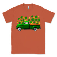 Copper st patricks shamrock gold truck Classic Tee - FaDigitalArtStudio