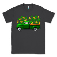 Smoke st patricks shamrock gold truck Classic Tee - FaDigitalArtStudio