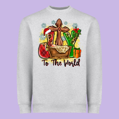Heavyweight Sweatshirt joy to the world