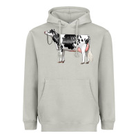 Moon Dust Holstein Dairy Cow Heavyweight Hoodie - LillyAllenDesigns