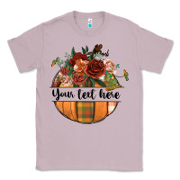 Lilac preview customize floral pumpkin Classic Tee - BundleAndBundleShop
