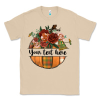 Mushroom preview customize floral pumpkin Classic Tee - BundleAndBundleShop