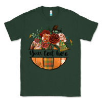 Sports Green preview customize floral pumpkin Classic Tee - BundleAndBundleShop