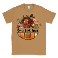 Toasted Coconut preview customize floral pumpkin Classic Tee - BundleAndBundleShop
