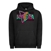 Pigment Black mama techno lightning bolt Urban Hoodie - Jasminsmagicworld