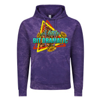 Cloud Purple a little bit dramatic Vintage Hoodie - texasbilliewilder