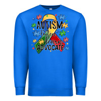 True Royal autism listen learn advocate Premium Sweatshirt - MaliasSmallBusiness