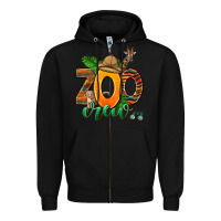 Black zoo crew Zipper Hoodie - AdoDesignShop