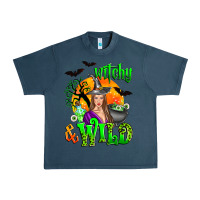 Midnight Navy witchy and wild Urban Heavy Tee - Zillion Design Studio
