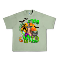 Oil Green witchy and wild Urban Heavy Tee - Zillion Design Studio