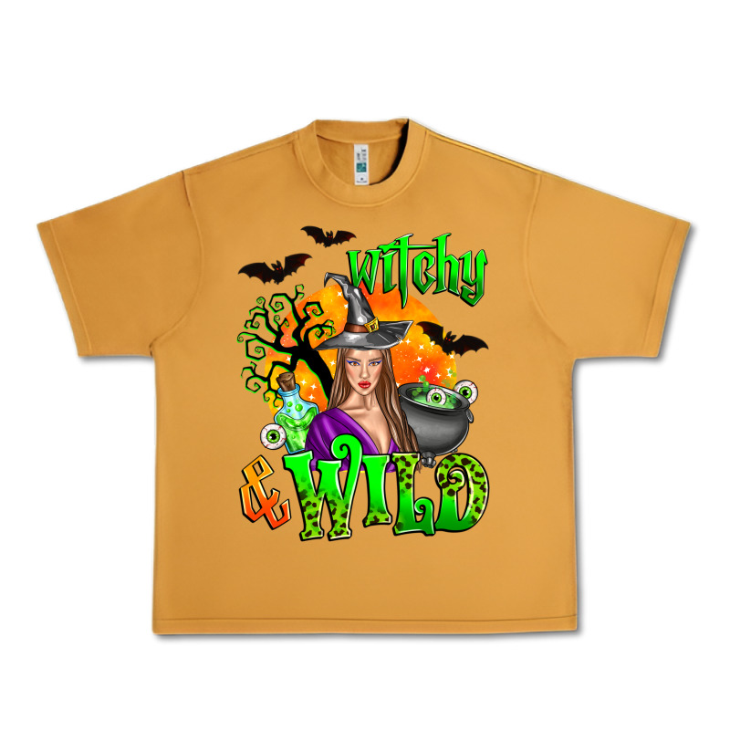 Witchy And Wild Urban Heavy Tee by Zillion Design Studio | Teevron