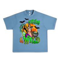 Pebble Blue witchy and wild Urban Heavy Tee - Zillion Design Studio