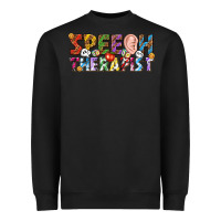 Black speech therapist Heavyweight Sweatshirt - texasbilliewilder