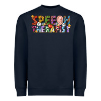 Navy speech therapist Heavyweight Sweatshirt - texasbilliewilder