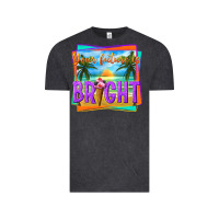Vintage Black your future is bright Vintage Tee - texasbilliewilder