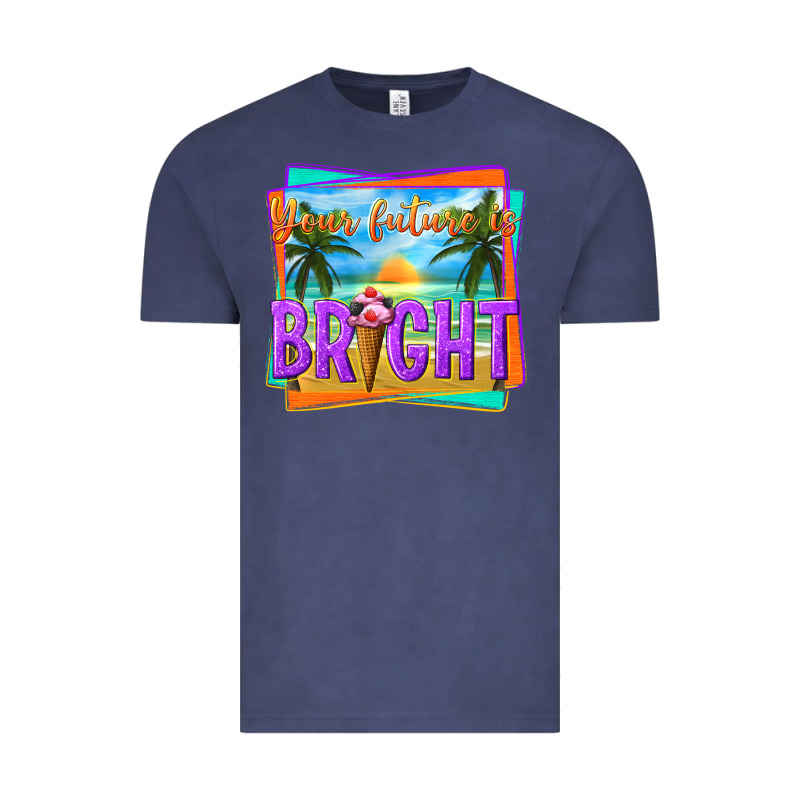 Your Future Is Bright Vintage Tee by texasbilliewilder | Teevron