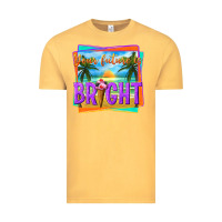 Vintage Mustard your future is bright Vintage Tee - texasbilliewilder