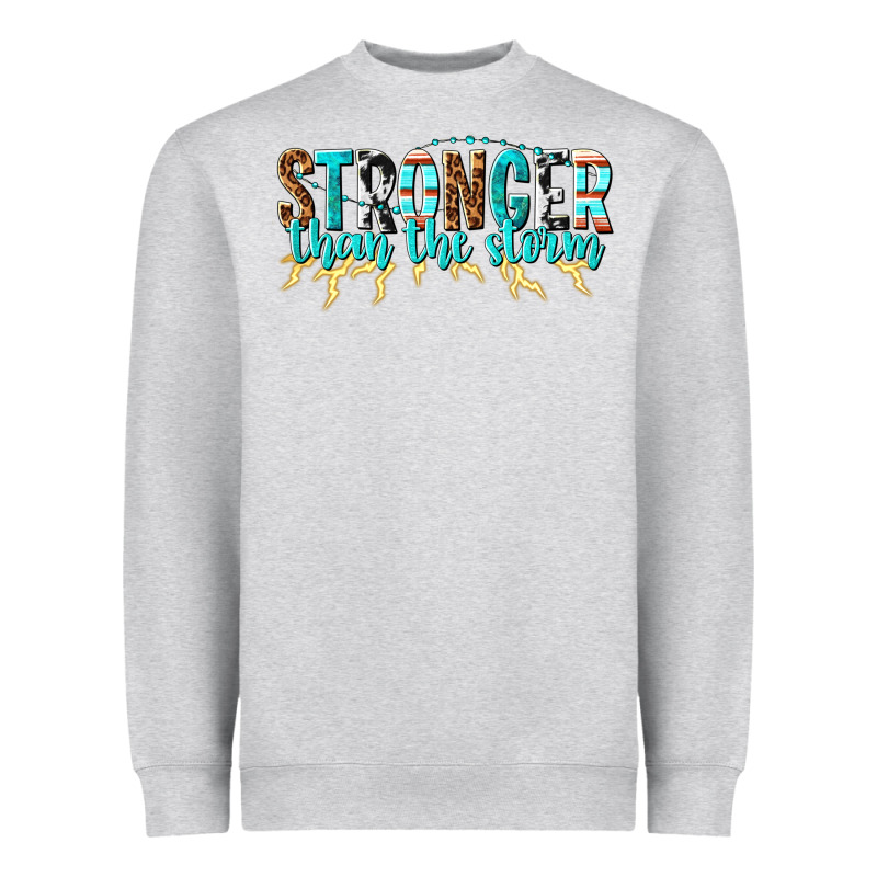 Stronger Than The Storm Heavyweight Sweatshirt by texasbilliewilder | Teevron