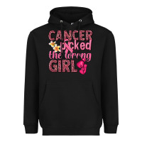 Black cancer picked the wrong girl Heavyweight Hoodie - NancyCooperArtShop
