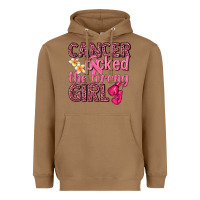Toasted Coconut cancer picked the wrong girl Heavyweight Hoodie - NancyCooperArtShop