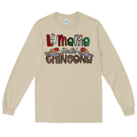Mushroom la mama mas chingona Long Sleeve Tee - CowhideDigitalArt