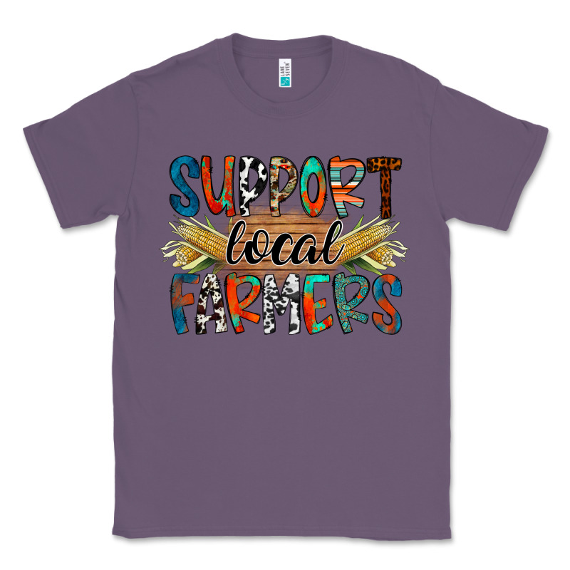 Support Local Farmers Classic Tee by RacoonDesign | Teevron