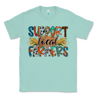 Seafoam support local farmers Classic Tee - RacoonDesign