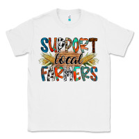 White support local farmers Classic Tee - RacoonDesign