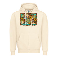 Sandshell Fall pumpkin Zipper Hoodie - Artiststas