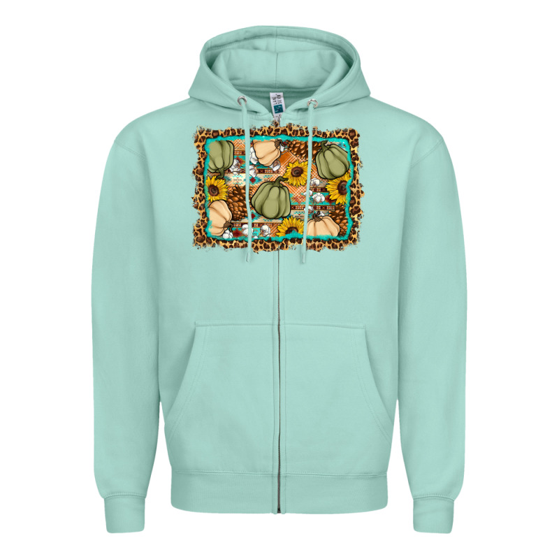 Fall Pumpkin Zipper Hoodie by Artiststas | Teevron