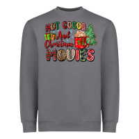 Storm hot cocoa and christmas movies Heavyweight Sweatshirt - Zillion Design Studio