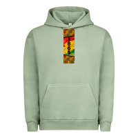 Pigment Oil Green juneteenth pen wrap Urban Hoodie - BarkalooDesign