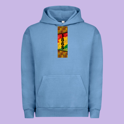 Juneteenth Pen Wrap Urban Hoodie Designed By Barkaloodesign