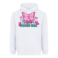 Cancer Picked The Wrong Girl Heavyweight Hoodie | Teevron