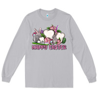 Moon Dust Happy Easter teeth Long Sleeve Tee - OliviaCreatesArt