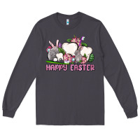 Smoke Happy Easter teeth Long Sleeve Tee - OliviaCreatesArt