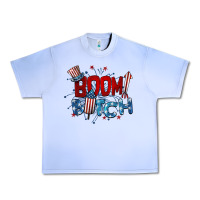 Grape Ice boom bitch 4th of july Urban Heavy Tee - BarkalooDesign