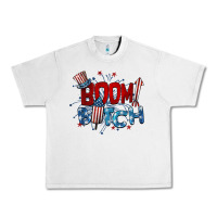 Lunar Rock boom bitch 4th of july Urban Heavy Tee - BarkalooDesign